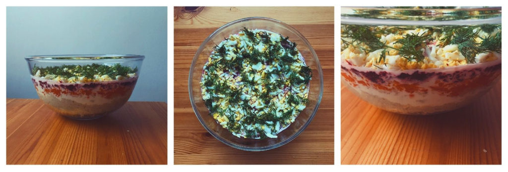 Traditional Russian Recipe – ‘Shuba’ Salad (Selyodka Pod Shuboy)